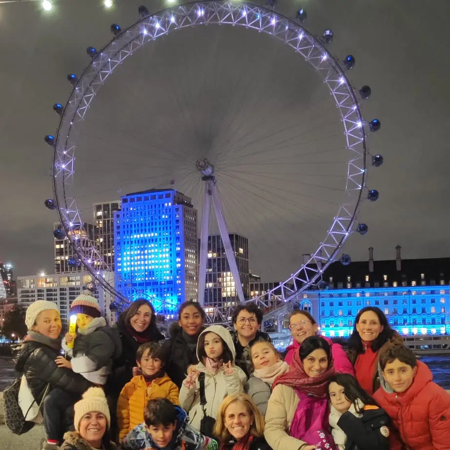 noria londres Puente de londres con Telma